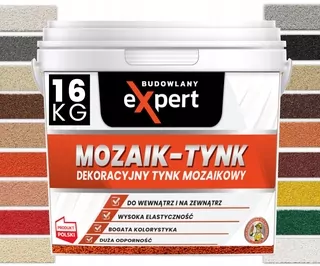 DEKORATÍVNA MOZAIKA OMIETKA MOZAIKA - OMIETKA 16KG ODOLNÁ ODOLNÝM FARBÁM